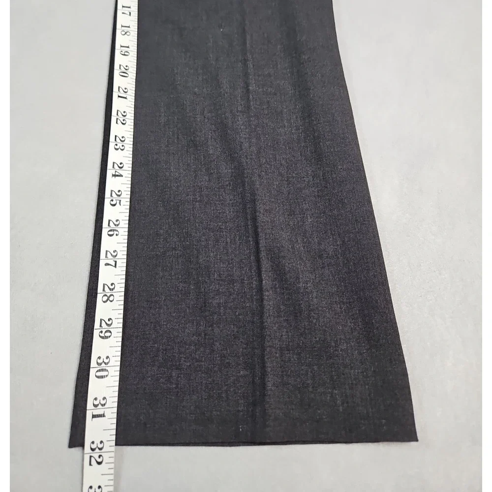 Liz Claiborne Womens Gray Audra Straight Leg Career Slacks Size 12 NWT
